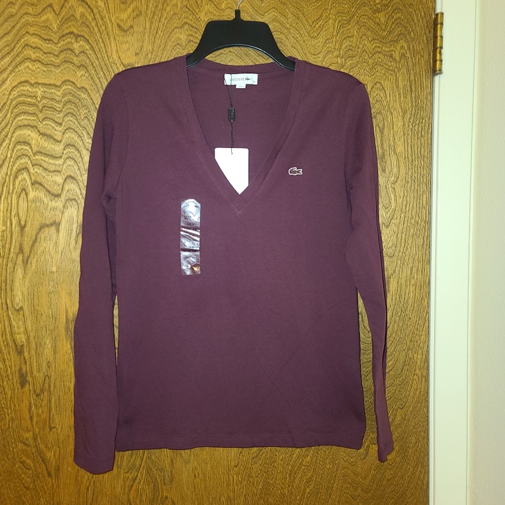 Lacoste Misses Long Sleeve Shirt
